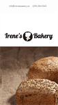 Mobile Screenshot of irenesbakery.ca