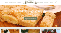 Desktop Screenshot of irenesbakery.com